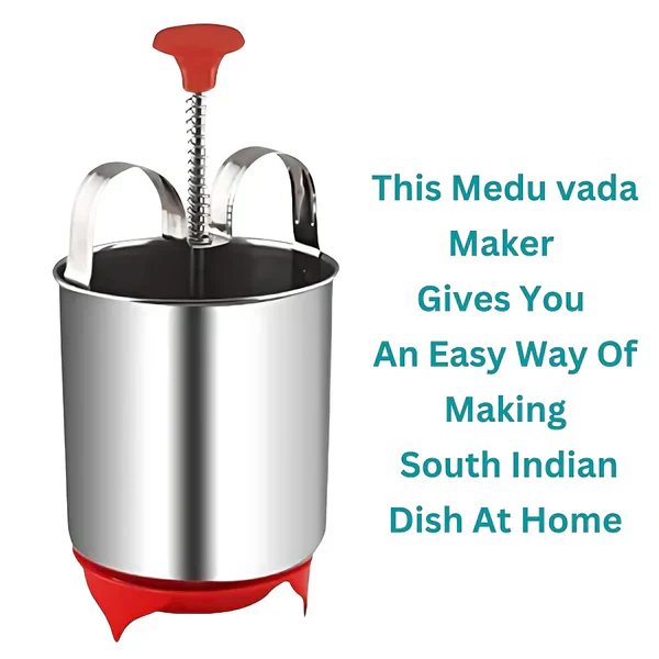 0145B Stainless Steel Medu Vada Maker With Stand - Image 5