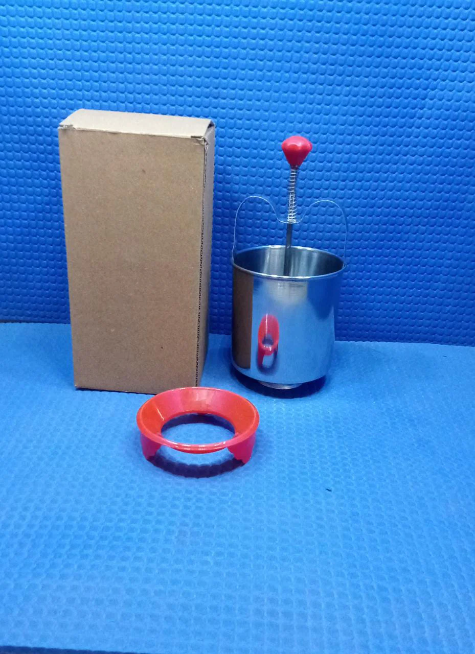0145B Stainless Steel Medu Vada Maker With Stand - Image 9
