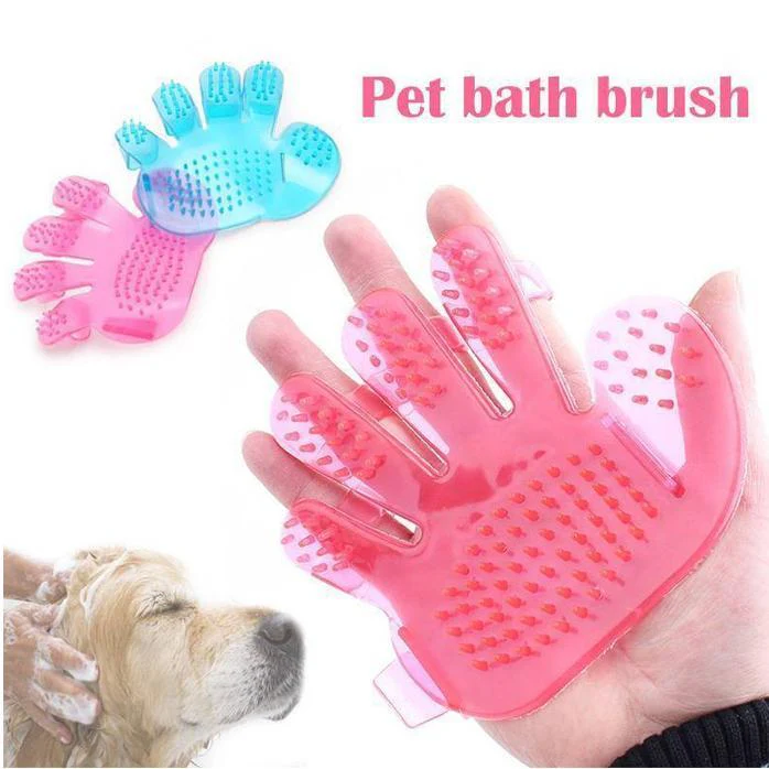 172 Rubber Pet Cleaning Massaging Grooming Glove Brush - Image 7