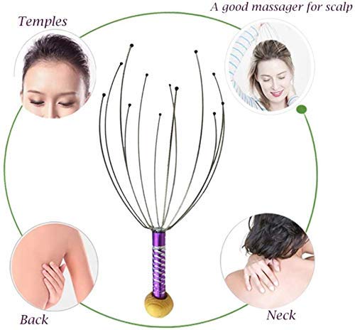AM7816 Scalp Massagers, Handheld Head Massage Tingler, Scratcher - Image 3