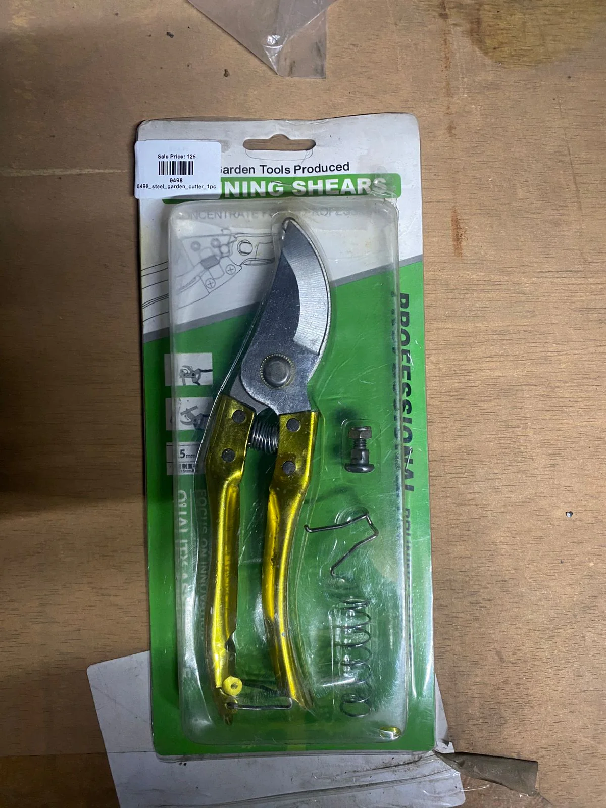 0498 Gardening Tools - Garden Shears Pruners Scissor (1 Pc) - Image 8
