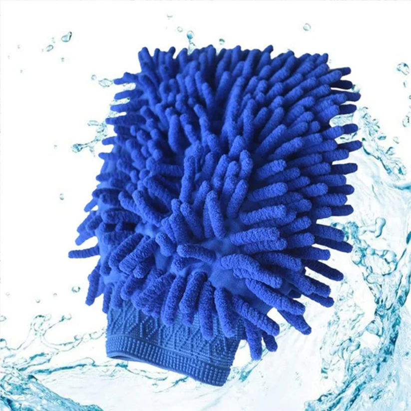 0669 Microfiber Wash Mitt / Multipurpose Cleaning Glove (1 Pc) - Image 7