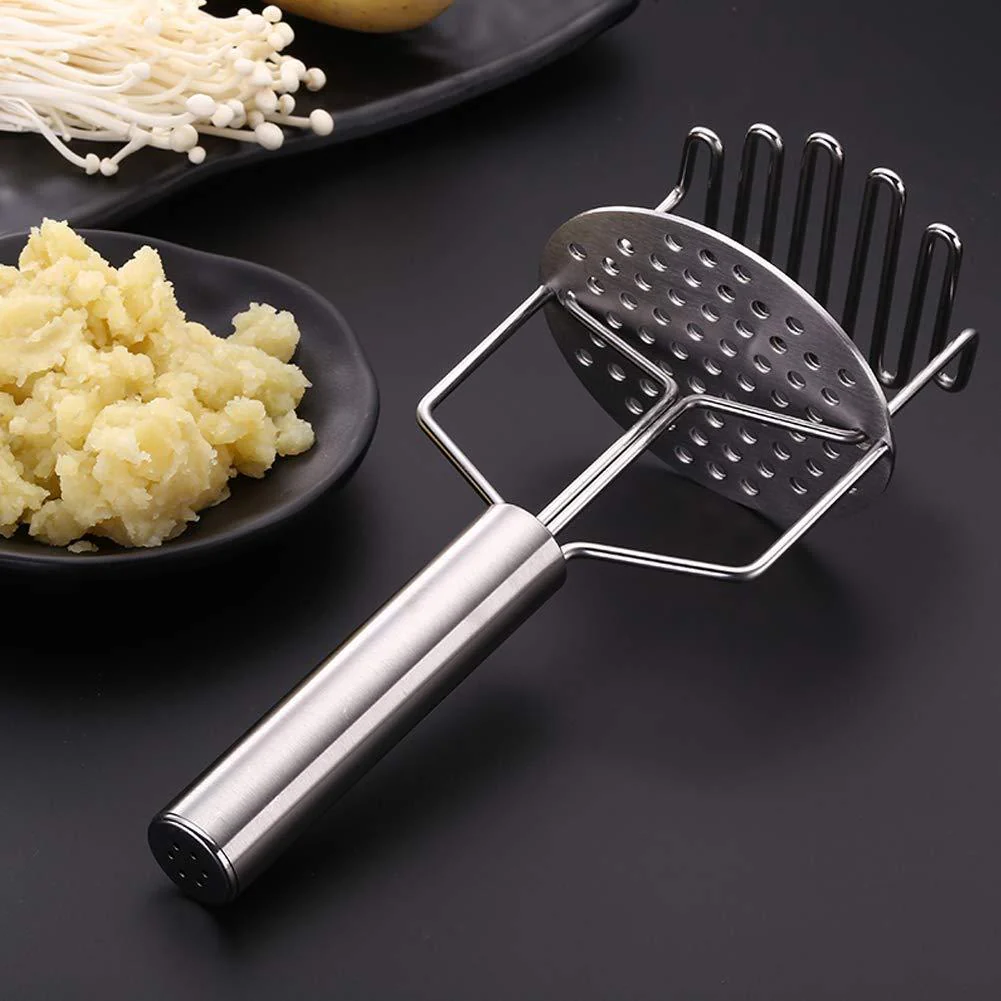 0750 Stainless Steel Hand Masher (Mash for Dal/Vegetable/Potato/Baby Food/pav bhaji - Image 2