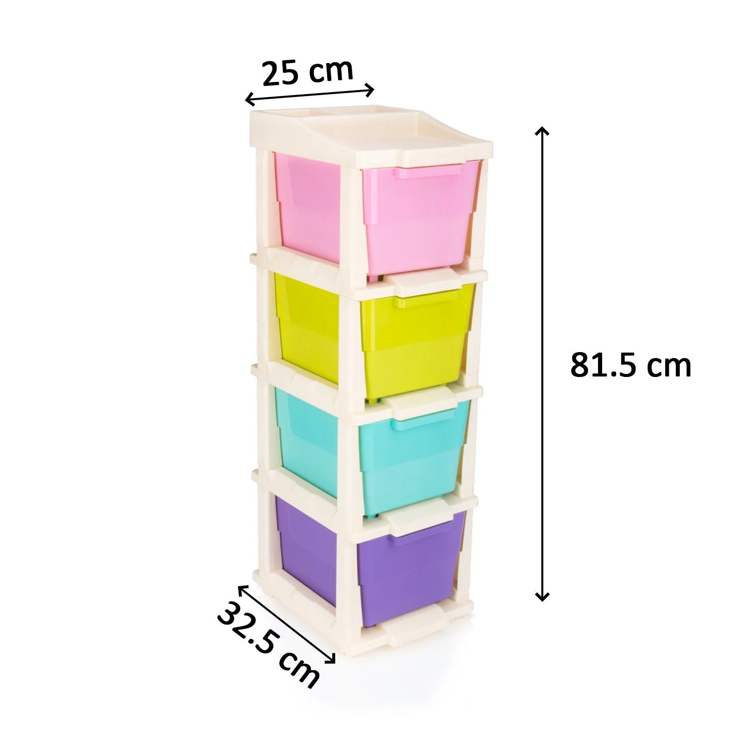 0768A 4 Layer Multi-Purpose Modular Drawer Storage System - Image 4