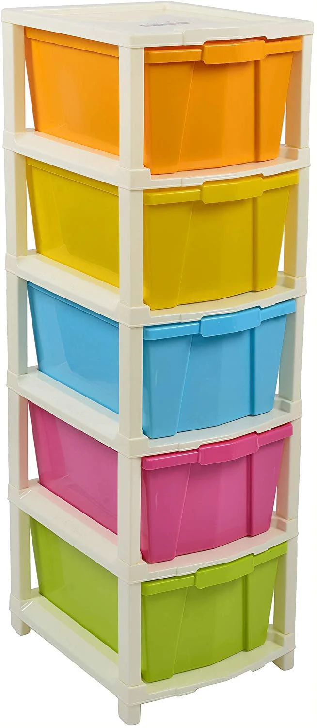 0769 Multipurpose Modular Drawer Organizer Storage Box - 5 Layers - Image 4