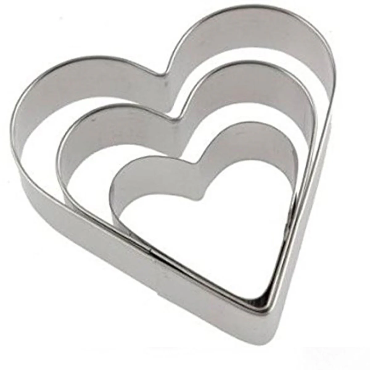 0813 Cookie Cutter Stainless Steel Cookie Cutter with Shape Heart Round Star and Flower (12 Pieces) - Image 7