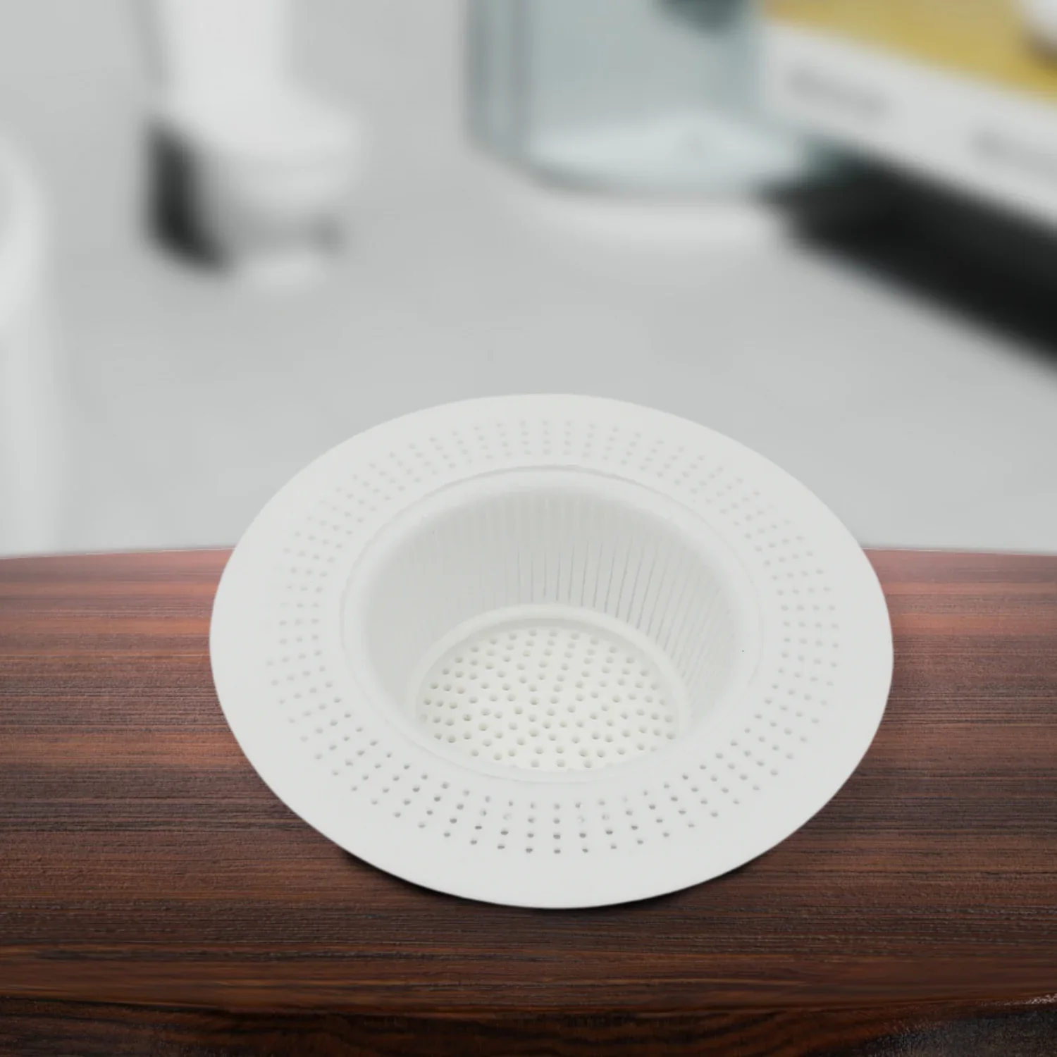 AM7653 PLASTIC SINK STRAINER FOR KITCHEN| BASIN STRAINER | WASTE FILTER JALI | BASIN STRAINER | SINK JALI | WASTE FILTER CUP | SINK MESH FILTER | PLASTIC DRAIN STRAINER (3 PCS SET) - Image 2