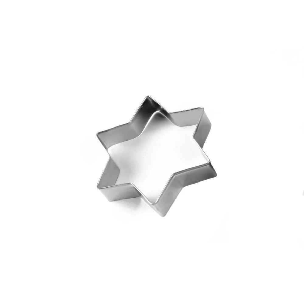 0827 Cookie Cutter Stainless Steel Cookie Cutter with Shape Heart Round Star and Flower (4 Pieces) - Image 3