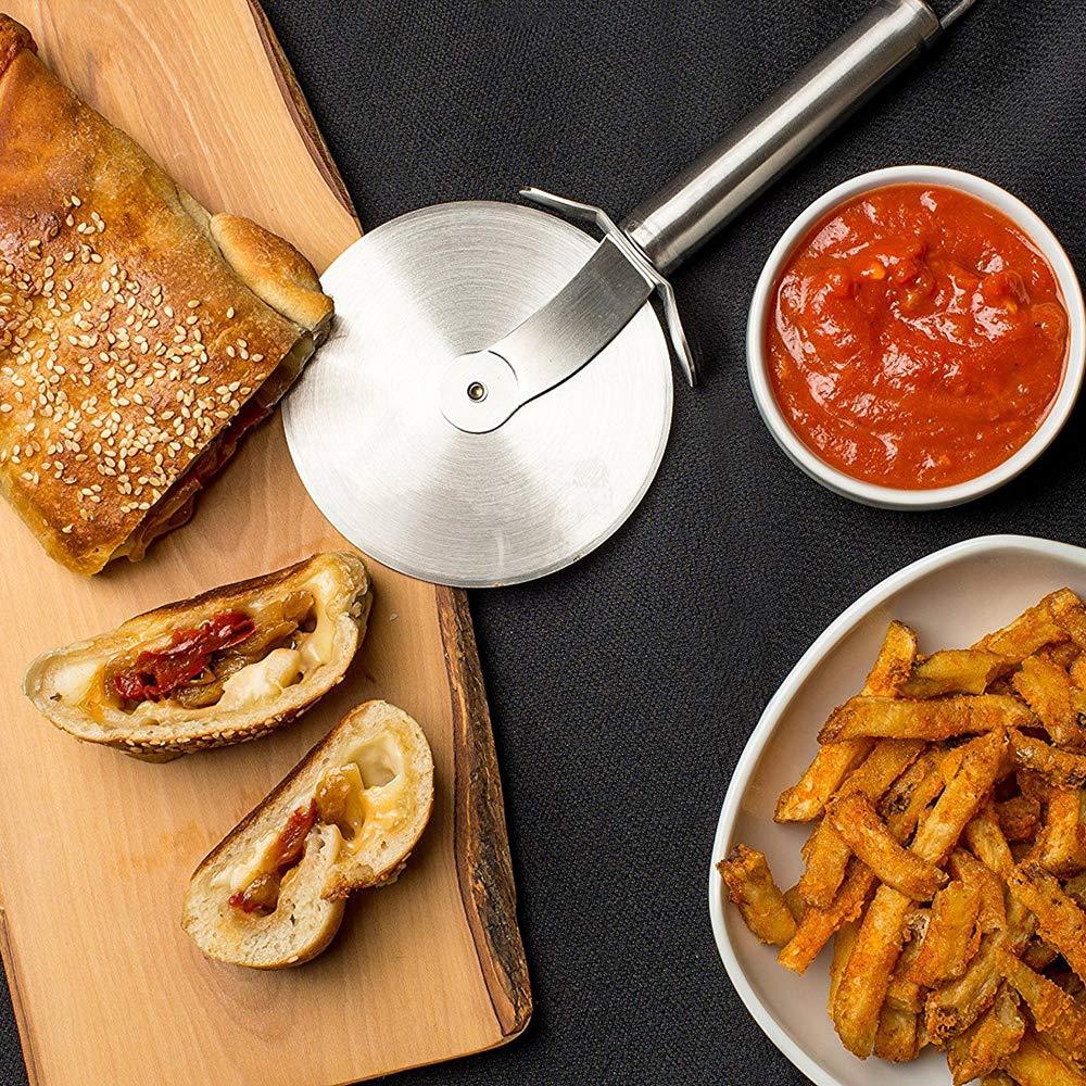 0831 Stainless Steal Pizza Cutter and for Sandwiches Pastry - Image 4