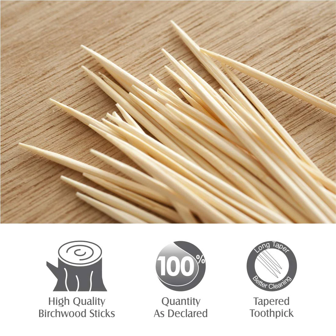 0834 Wooden Toothpicks with Dispenser Box - Image 4