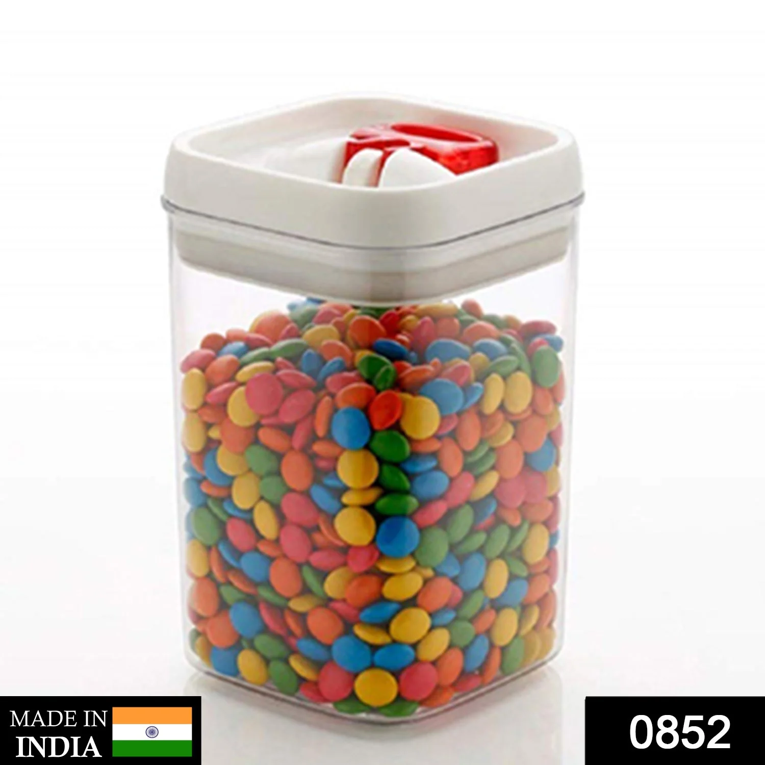 0852 Airtight Kitchen Container with Flip Lock for Multipurpose Use (400 ml) - Image 2