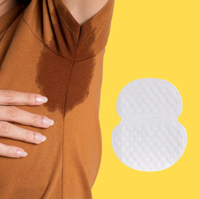 0978 Underarms Sweat Pads Disposable Highly Absorbent Pads Cotton Anti-Allergic Anti Bacteria Anti Smell Underarm Perspiration Pad For Men And Women (Pack of 10) - Image 2