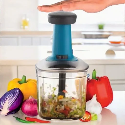 AM7688 2in1 Press Vegetable Choppers for Kitchen (1100 ML)