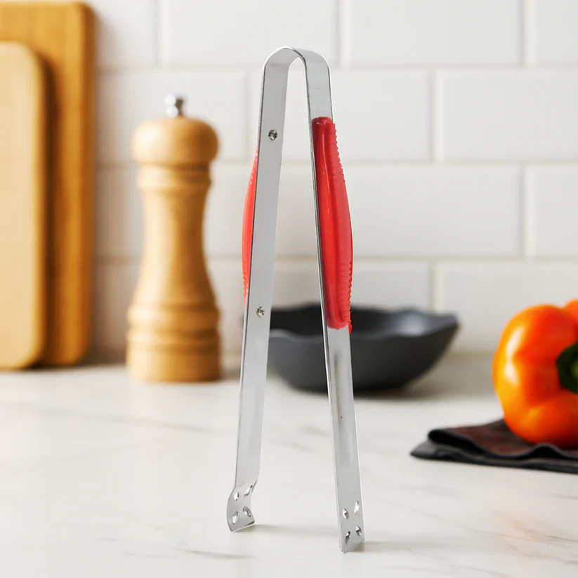 10566 Supermom Premium Stainless Steel Multipurpose Kitchen Tongs (1 Pc) - Image 6