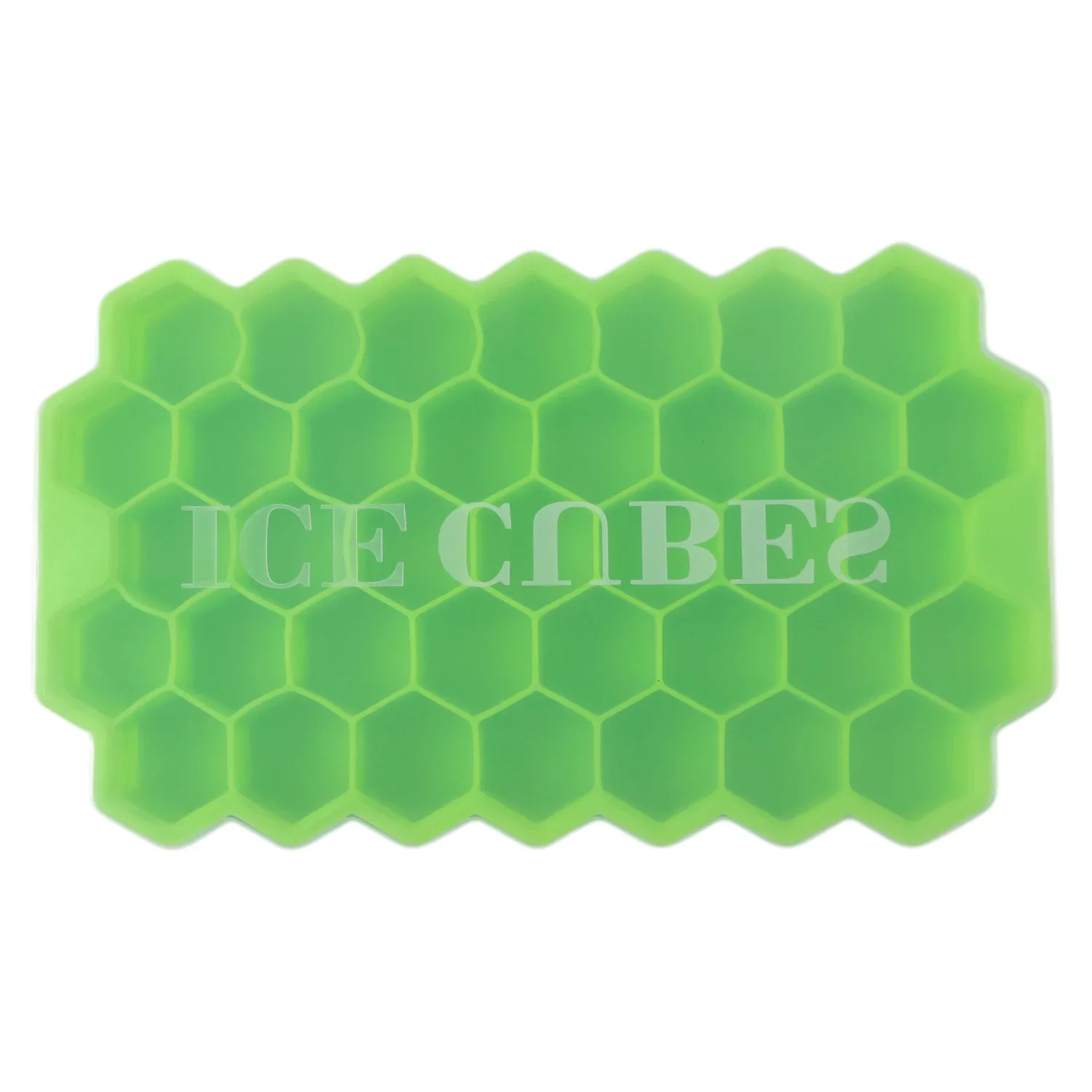 AM7693 Flexible Honeycomb Silicone Ice Cube Tray - 37 Cavity Hexagon Mold - Image 4