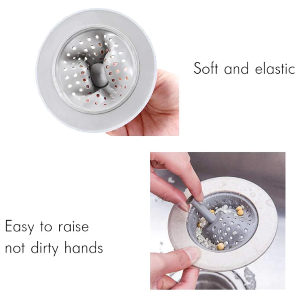 1120 Silicon Sink Strainer Kitchen Drain Basin Basket Sink Drainer - Image 6
