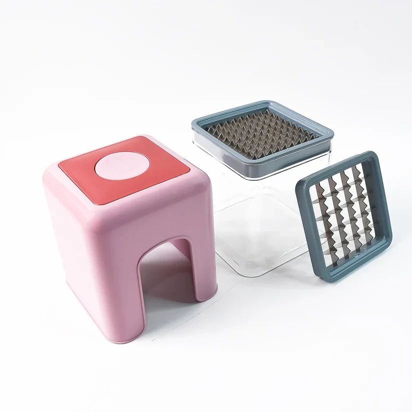 11454 Apex Heavy Duty Potato Chipser & Vegetable Chopper with Dual Blade Set - Image 6