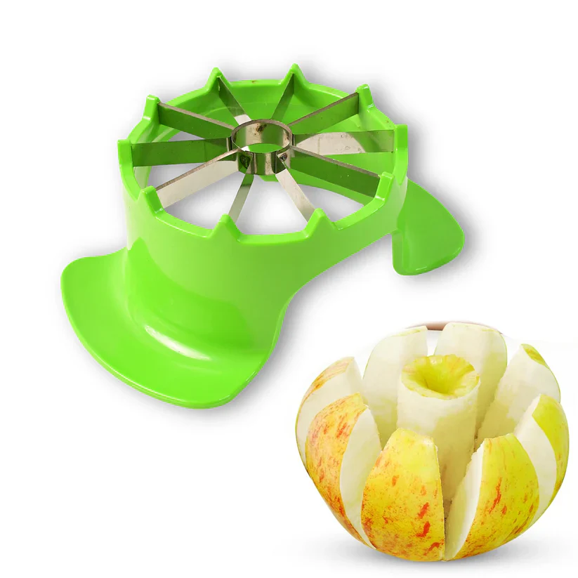 11458 Apex Apple Cutter with Container – Unbreakable ABS Body & Stainless Steel Blades - Image 6