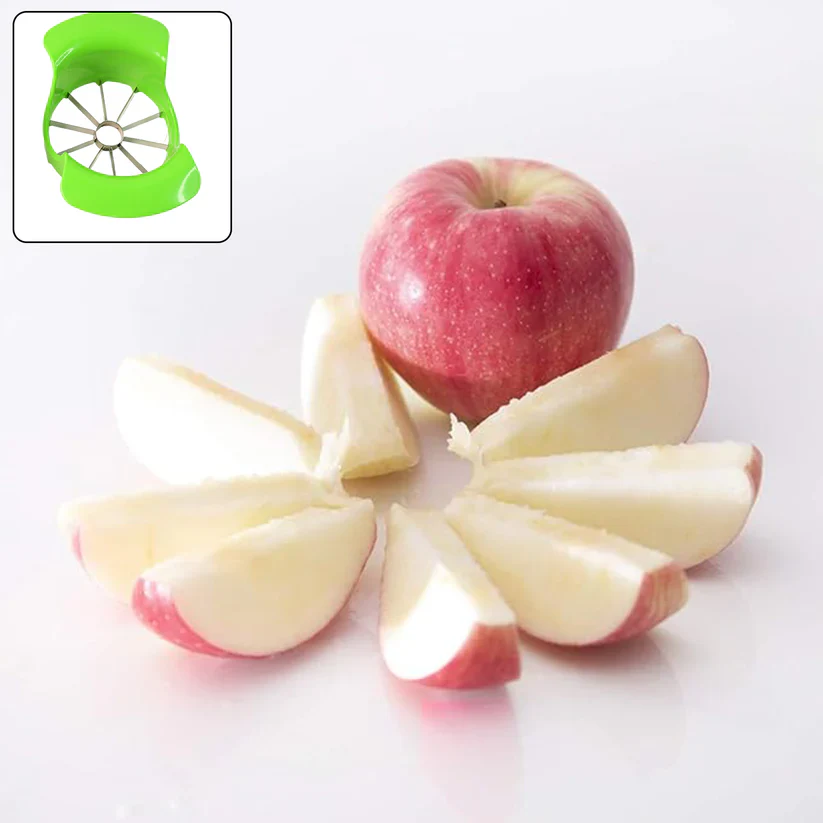 11458 Apex Apple Cutter with Container – Unbreakable ABS Body & Stainless Steel Blades - Image 8