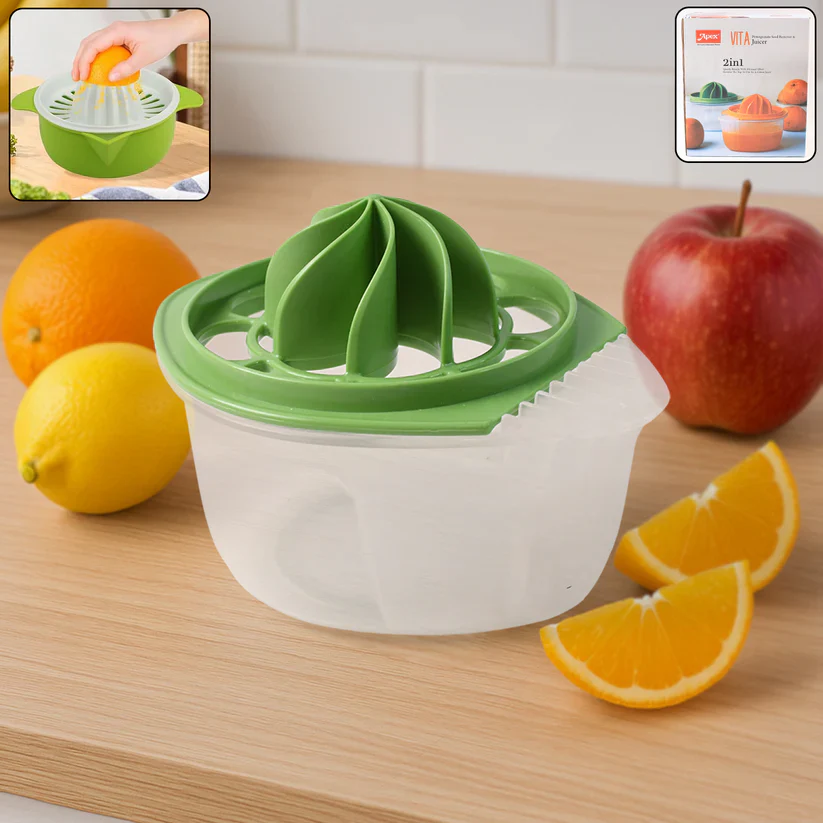11462 Apex Vita Pomegranate Seed Remover Citrus Juicer (2 IN 1)