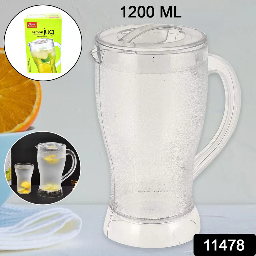 11478 Apex Unbreakable Lemon Jug – 1200 ML (Approx / 1 Pc) - Image 2