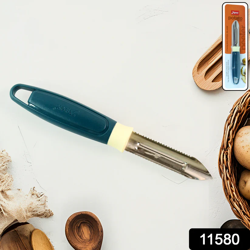11580 Apex Stainless Steel Blade Potato Peeler (1 Pc) - Image 2