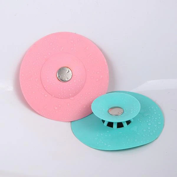 1163 Creative 2-in-1 Silicone Sewer Sink Sealer Cover Drainer (multicolour) - Image 8