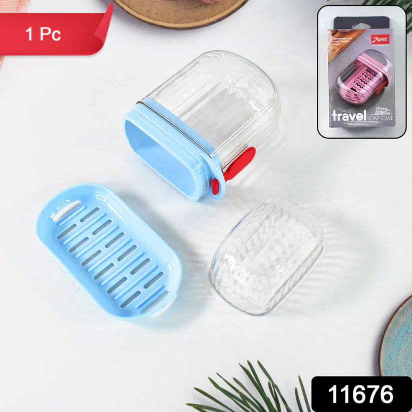 11676 Apex Unbreakable Travel Soap Case with Secure Lock (1 Pc) - Image 2