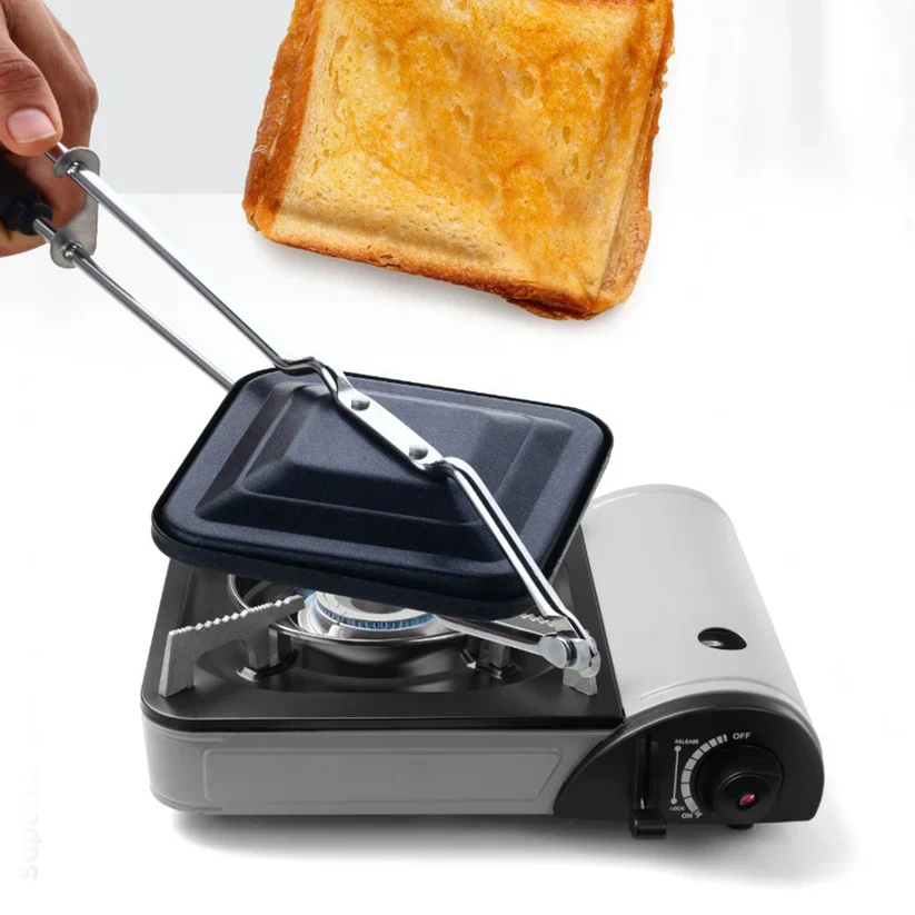 11681 Apex Regular Non-Stick Flame-Based Sandwich Toaster - Image 3