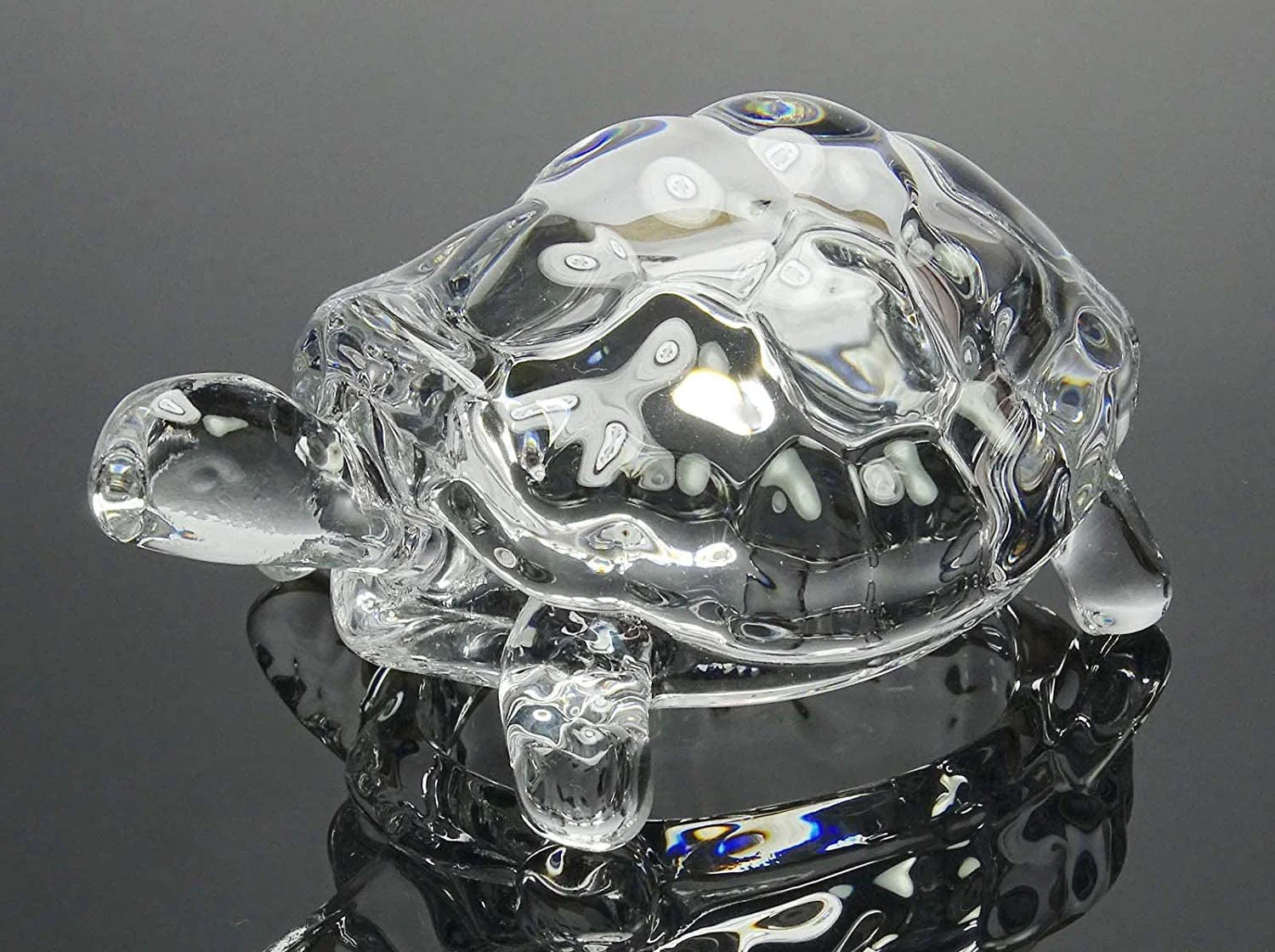 1194 Crystal Glass Turtle-Tortoise for Feng Shui and Vastu - Small - Image 7