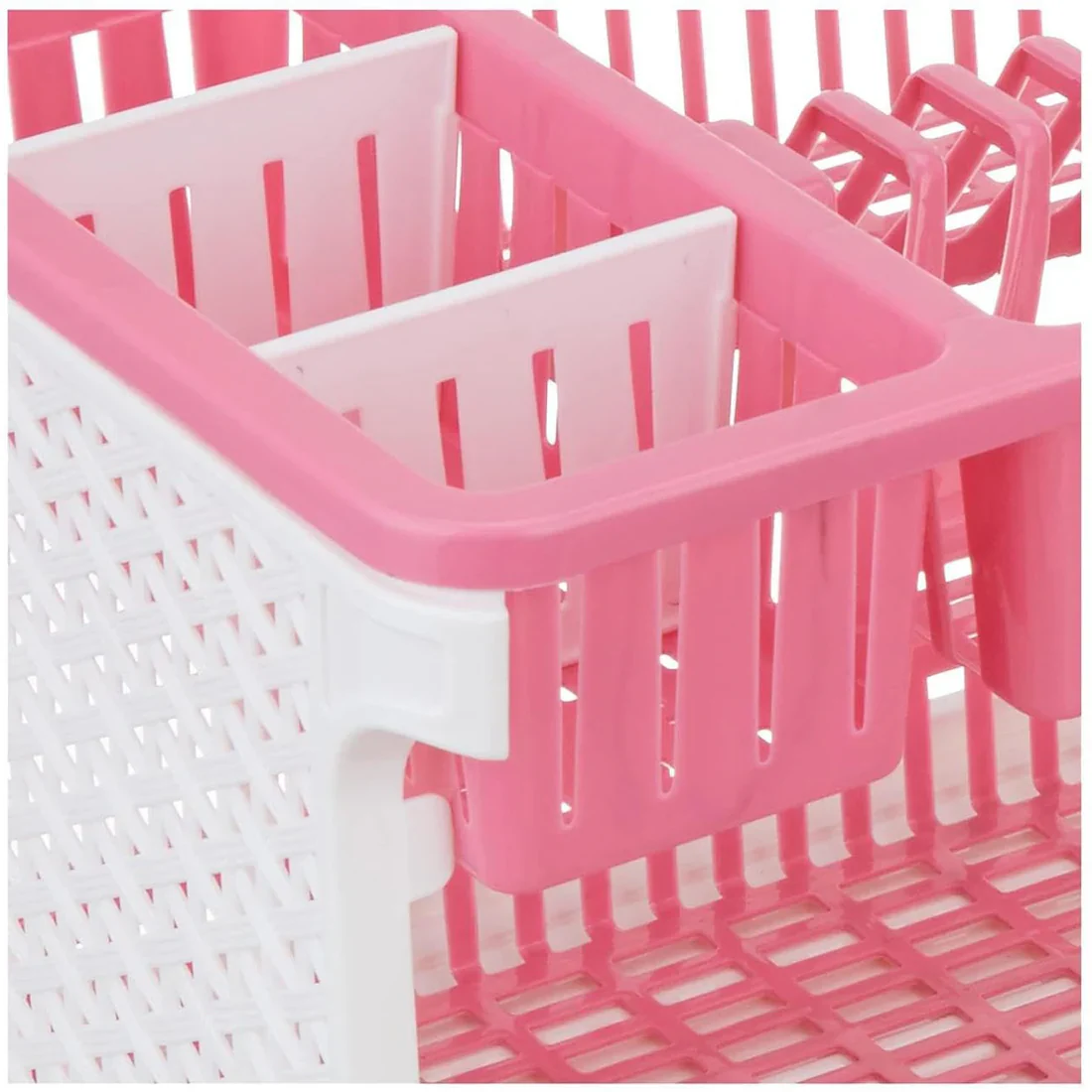 11952 Plastic Kitchen Organizer Rack with Water Storing Tray - Image 3