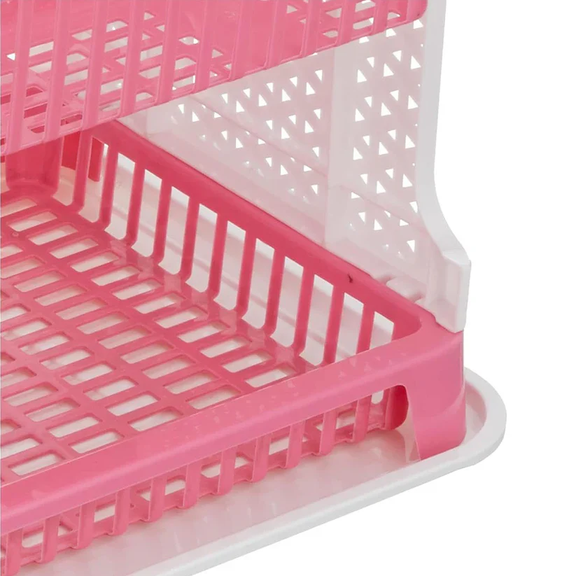 11952 Plastic Kitchen Organizer Rack with Water Storing Tray - Image 4