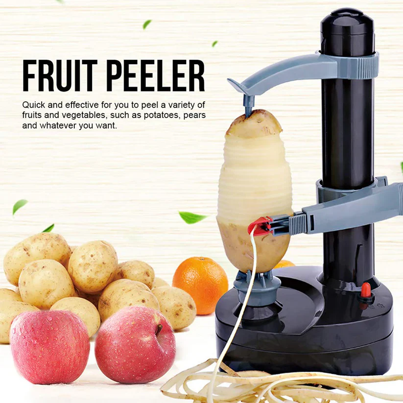 12257 Multipurpose Electric Vegetable Fruit Peeler Automatic Potato Peeler (1 Pc) - Image 2