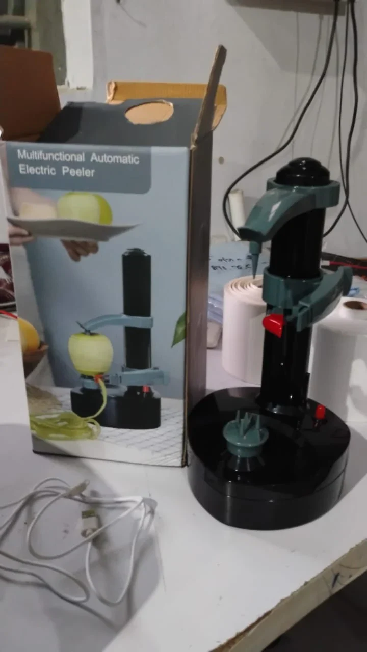 12257 Multipurpose Electric Vegetable Fruit Peeler Automatic Potato Peeler (1 Pc) - Image 8