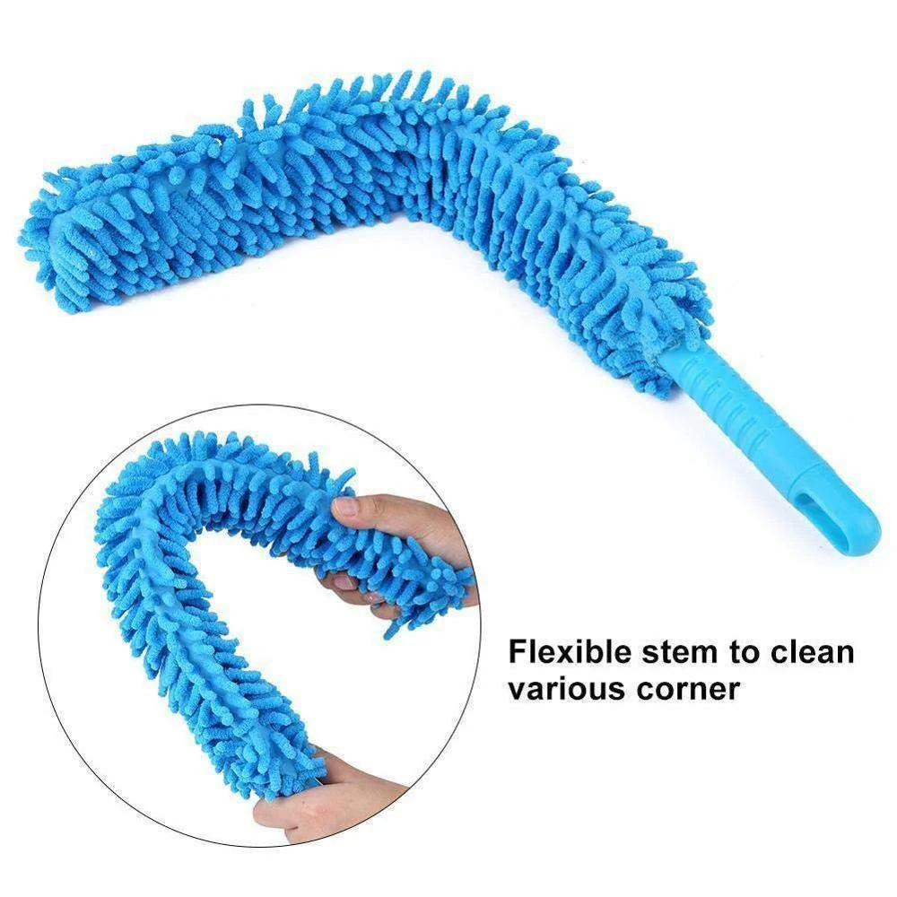 1270 Foldable Multipurpose Microfiber Fan Cleaning Duster for Quick and Easy Cleaning - Image 2