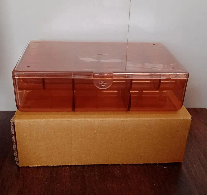 12829 2 LAYER ACRYLIC JEWELRY STORAGE BOX BIG CASE MAKEUP VANITY BOX (1 PC / 30 COMPARTMENT) by DeoDap - Image 4