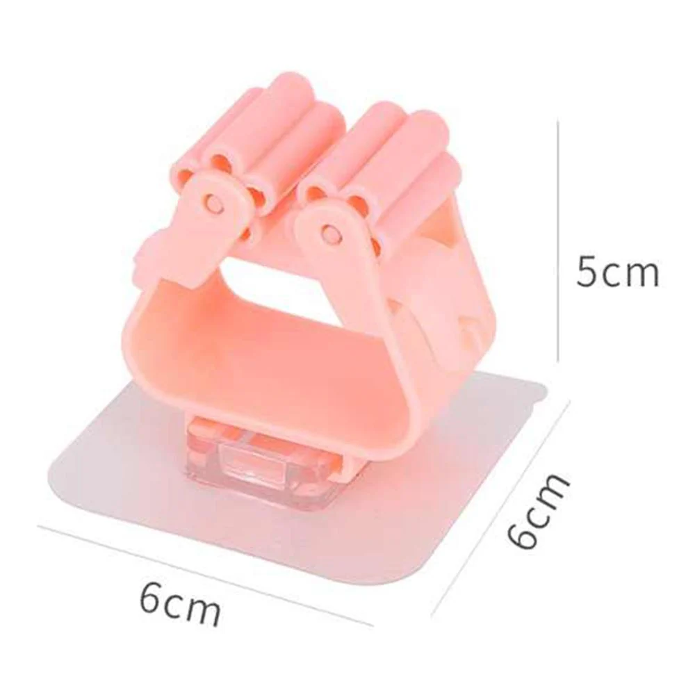 2177 Magic Sticker Series Self Adhesive Mop and Broom Holder - Image 5