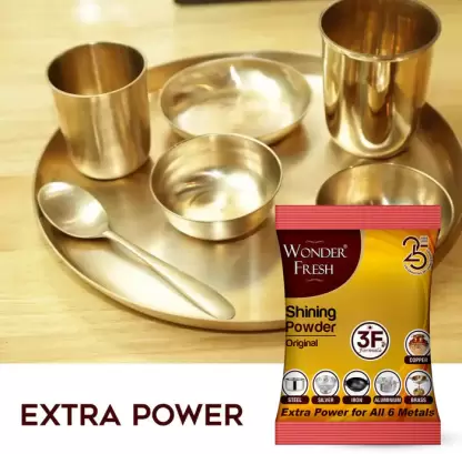 AM3762 Wonder-Fresh Pitambari Shining Powder Dishwashing Detergent (200g) - Image 4