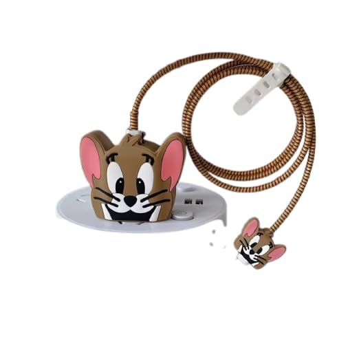 13262 Cartoon Character Silicon Charger Case Cover For iPHONE - Image 9