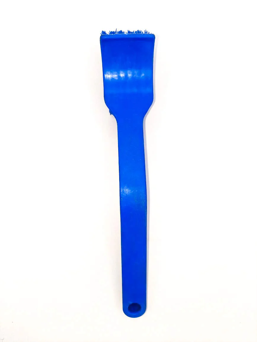 1375 Plastic Wash Basin/Toilet Seat Cleaning Brush (Multicolour) - Image 5