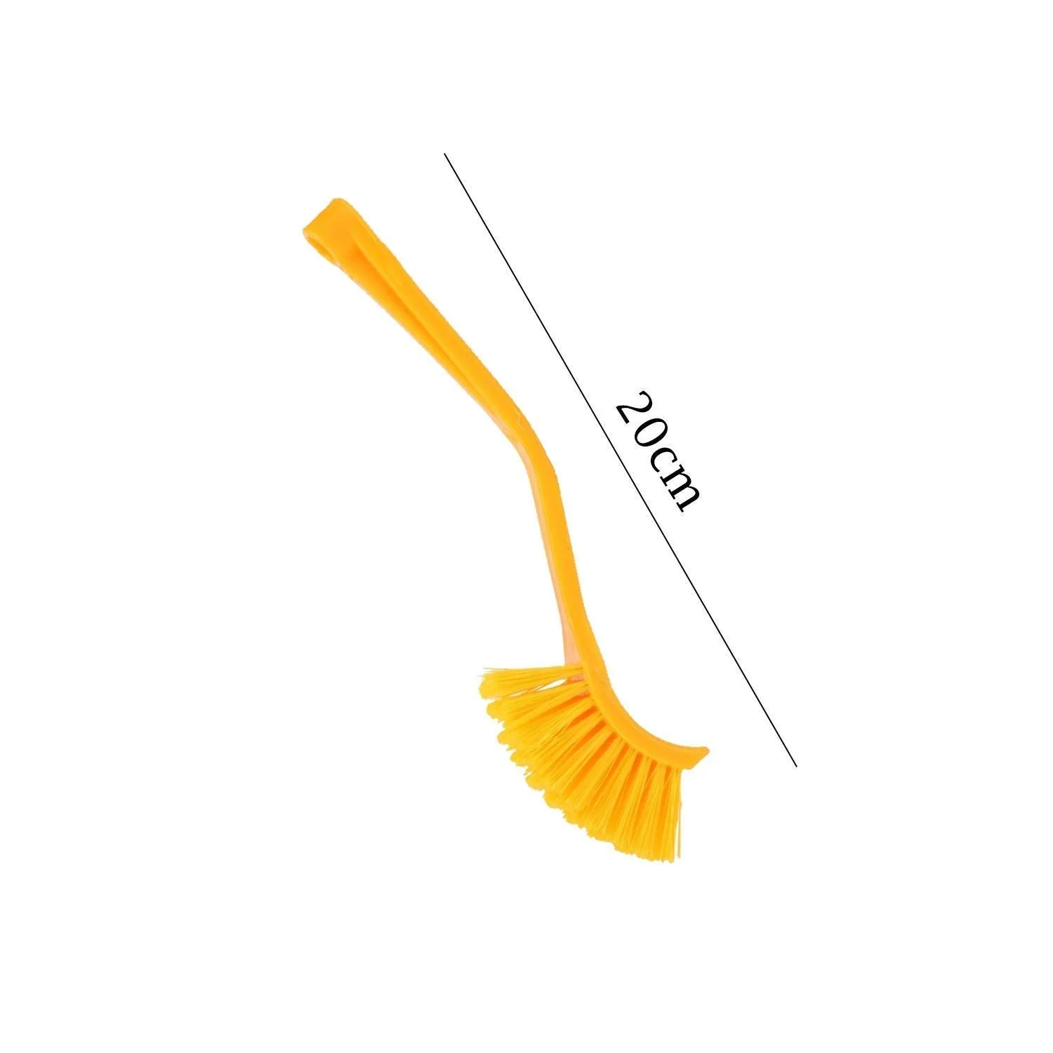 1375 Plastic Wash Basin/Toilet Seat Cleaning Brush (Multicolour) - Image 8
