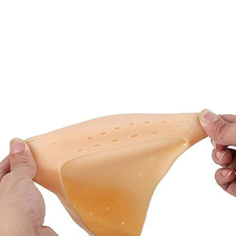 1352 Anti Crack silicone Gel Foot Protector Moisturizing Socks - Image 5