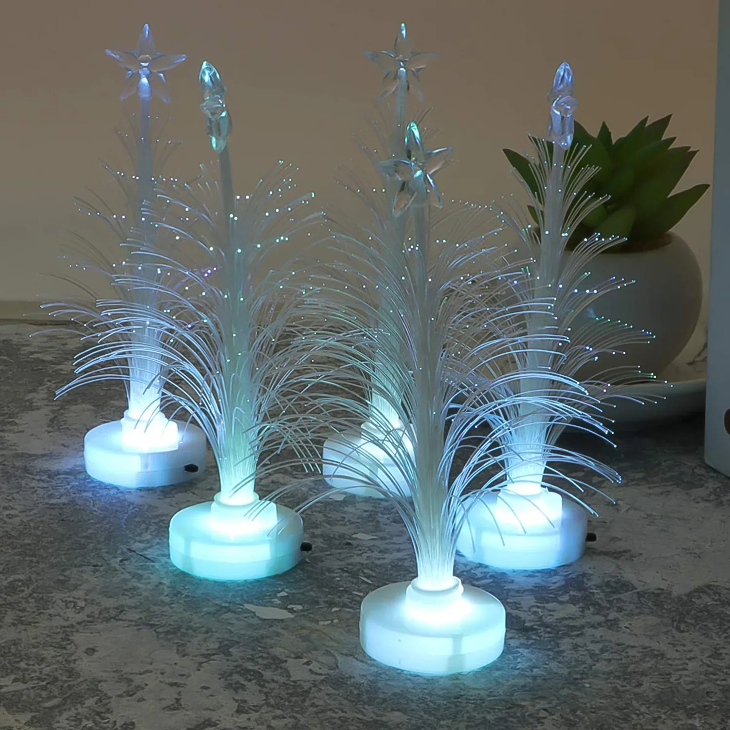 13522 Tree LED Candlelight Colourful Candle Decoration LED Light Night (1 Pc) - Image 4
