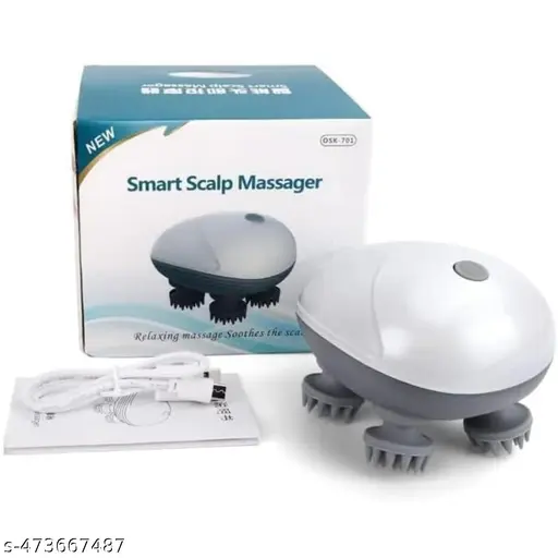 AM6357 Smart Electric Portable Head Massager for Hair Growth Deep Clean and Stress Relax - Image 8