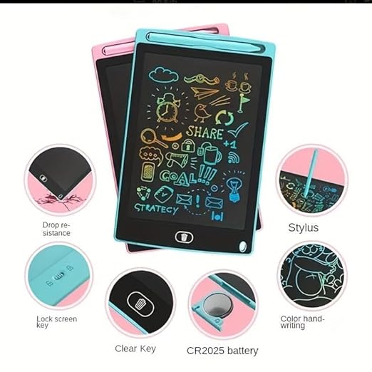AM3473 LCD Writing Pad/Tablet for Kids - 8.5 Inch - Image 8