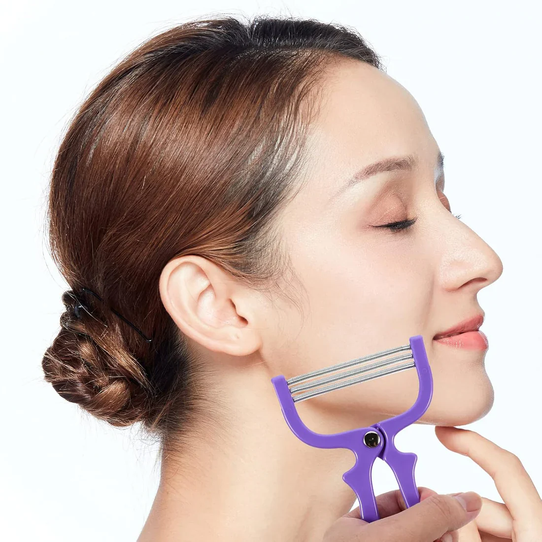 13825 Facial Hair Remover Depilator Threading Hair Removal Face (1 Pc) - Image 3