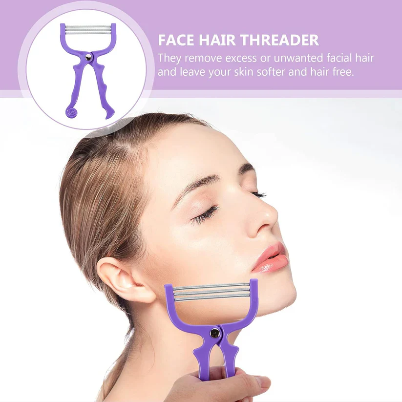 13825 Facial Hair Remover Depilator Threading Hair Removal Face (1 Pc) - Image 7