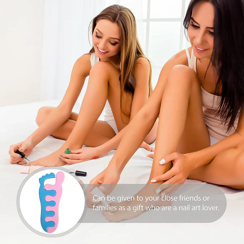 13829 Toe Separators, Toe Spacers Sponge Toe Stretcher Pedicures (1 Pair) - Image 2