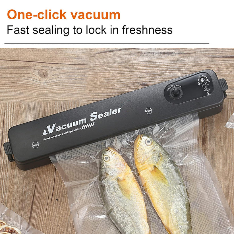 13854 Vacuum Sealer Machine with 10 Bags Automatic Hands-Free Air Sealing Machine - Image 4
