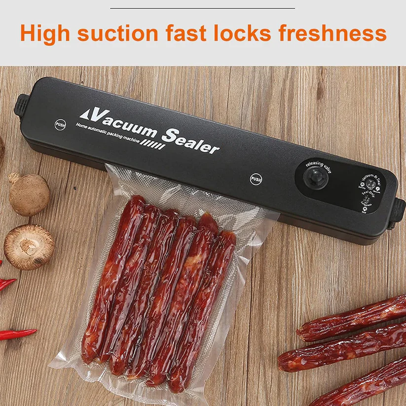 13854 Vacuum Sealer Machine with 10 Bags Automatic Hands-Free Air Sealing Machine - Image 5